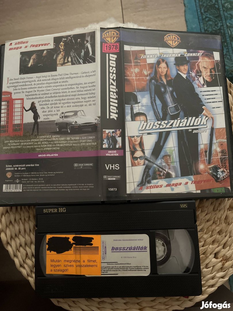 Bosszúállók vhs film