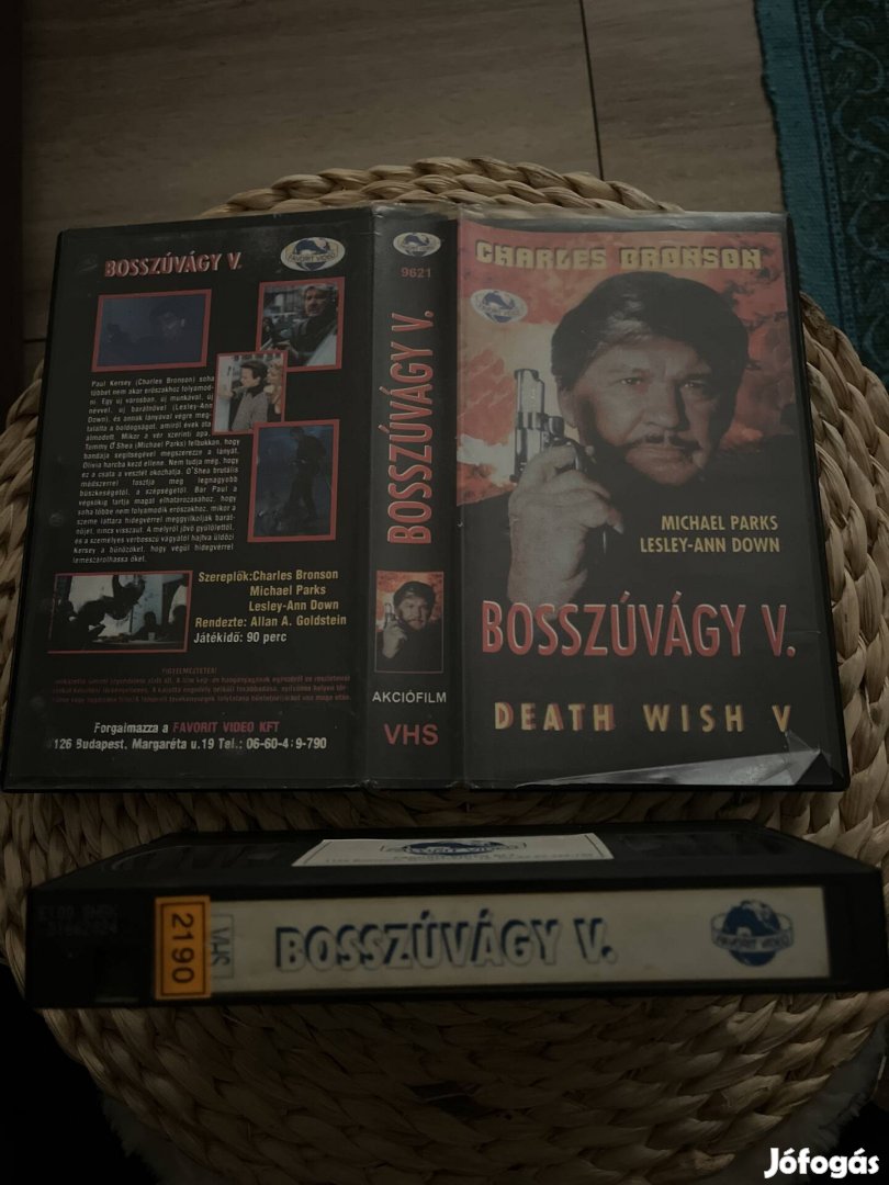 Bosszúvágy 5 vhs