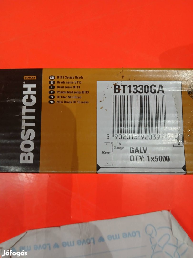 Bostitch szög eladó