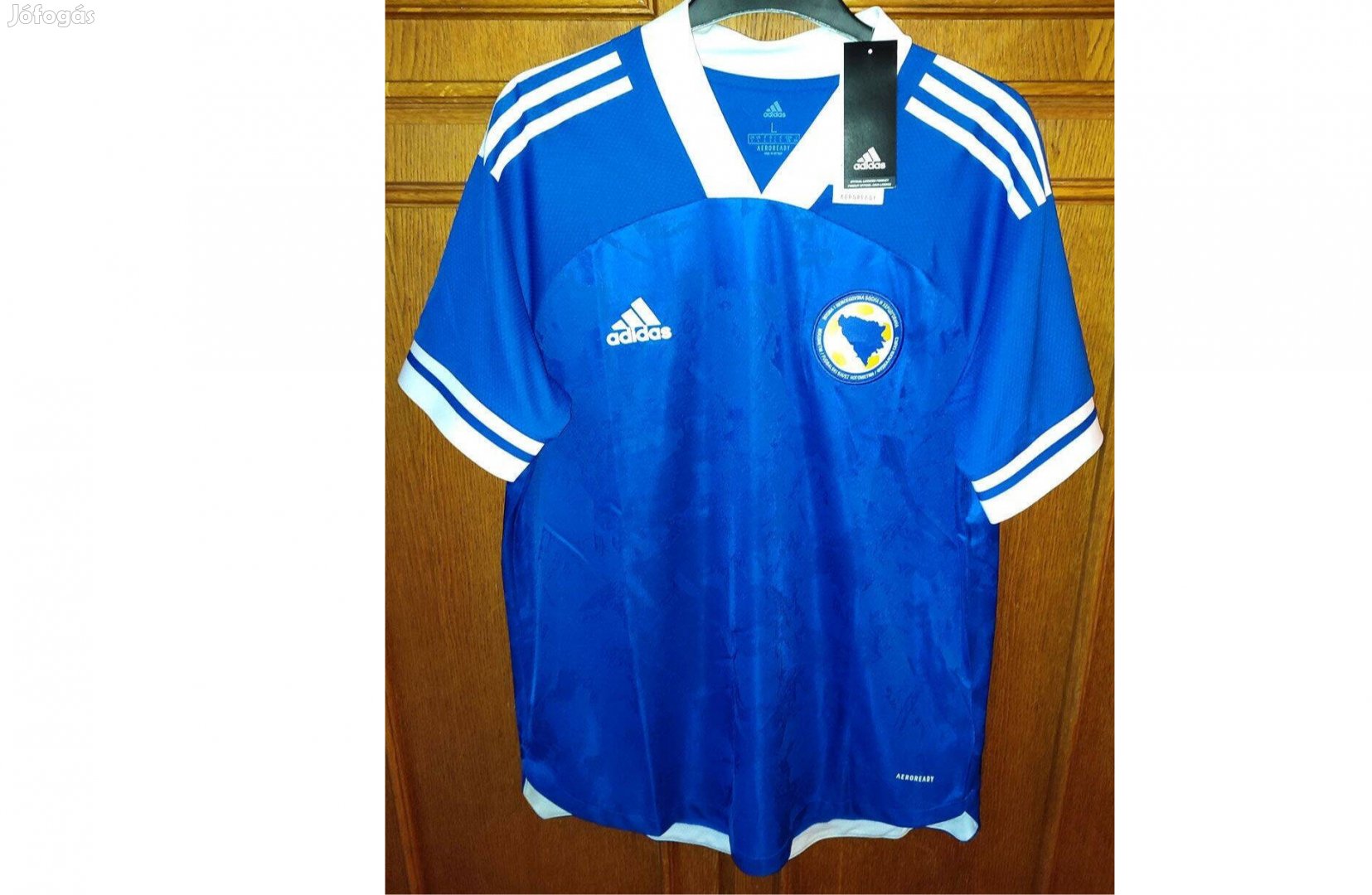 Bosznia-Hercegovina válogatott kék eredeti adidas 2020-22