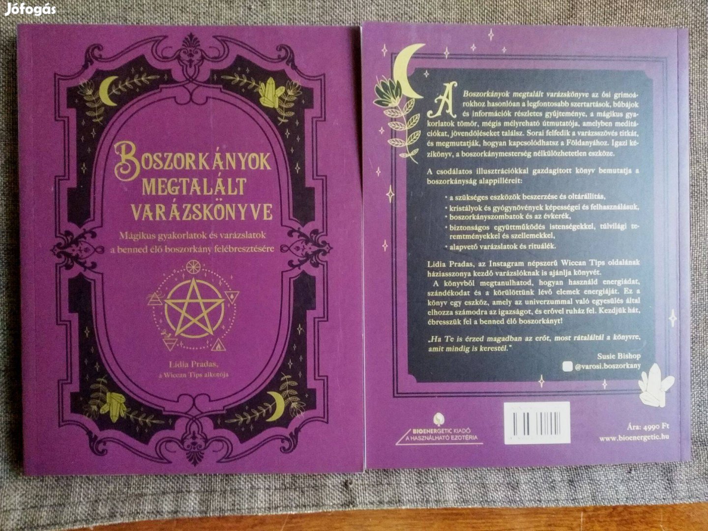 Boszorkányok megtalált varázskönyve Lidia Pradas