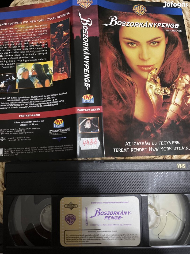 Boszorkánypenge vhs