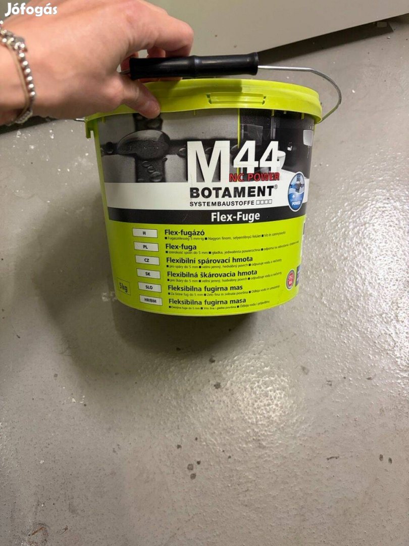 Botament M44 flex fekete fuga 5 kg