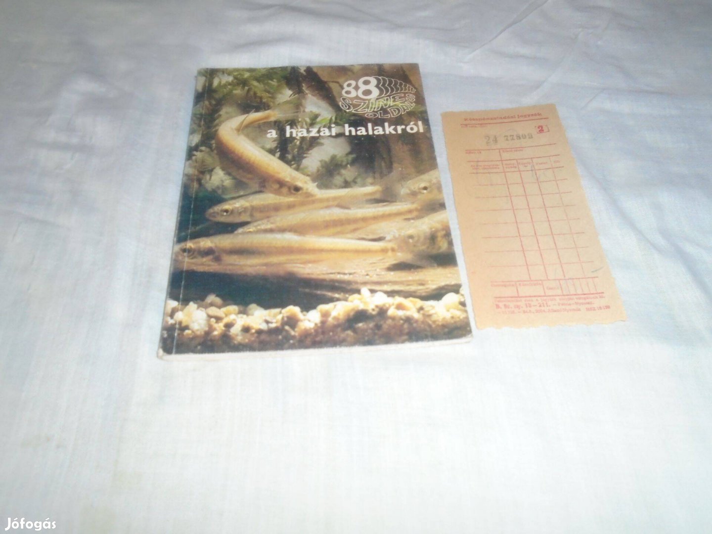 Botta István 88 színes oldal a hazai halakról 1985 kiadás