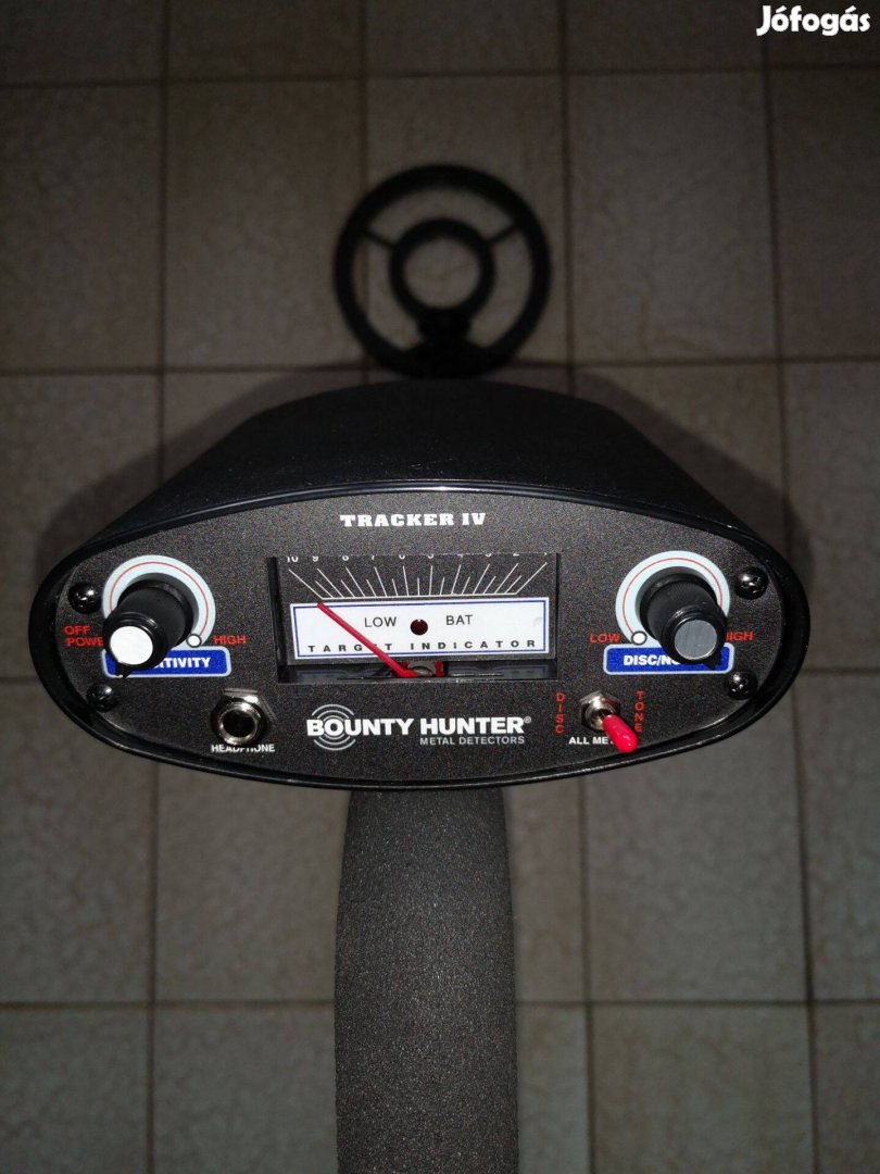 Bounty Hunter TK4 Tracker IV fémkereső detektor Új eladó