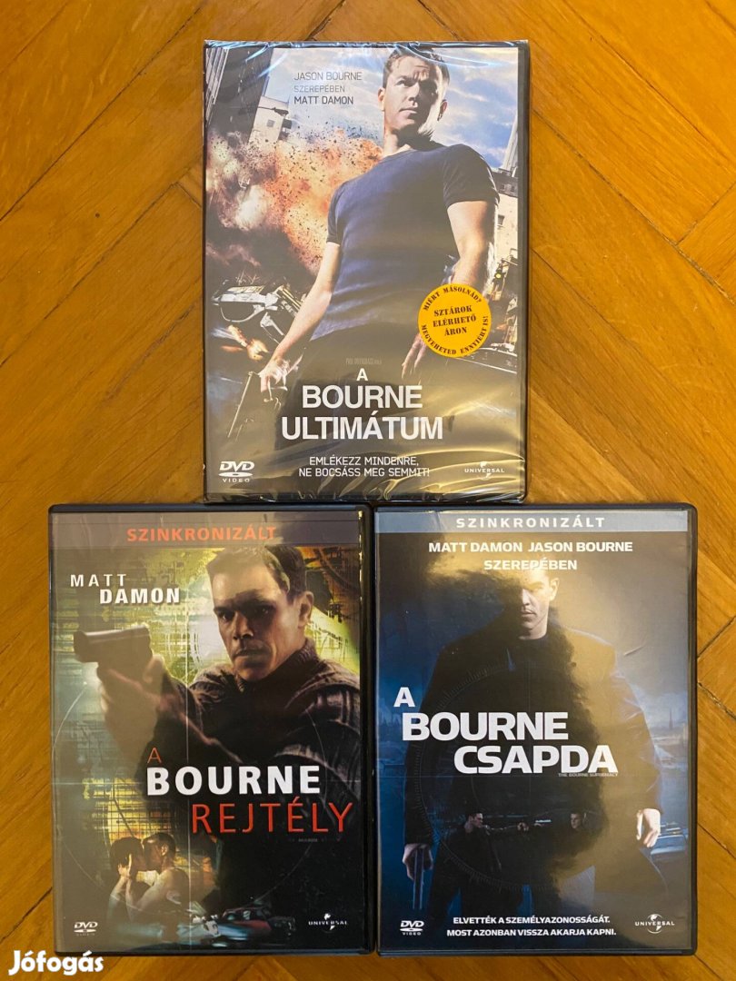 Bourne DVD gyűjtemény