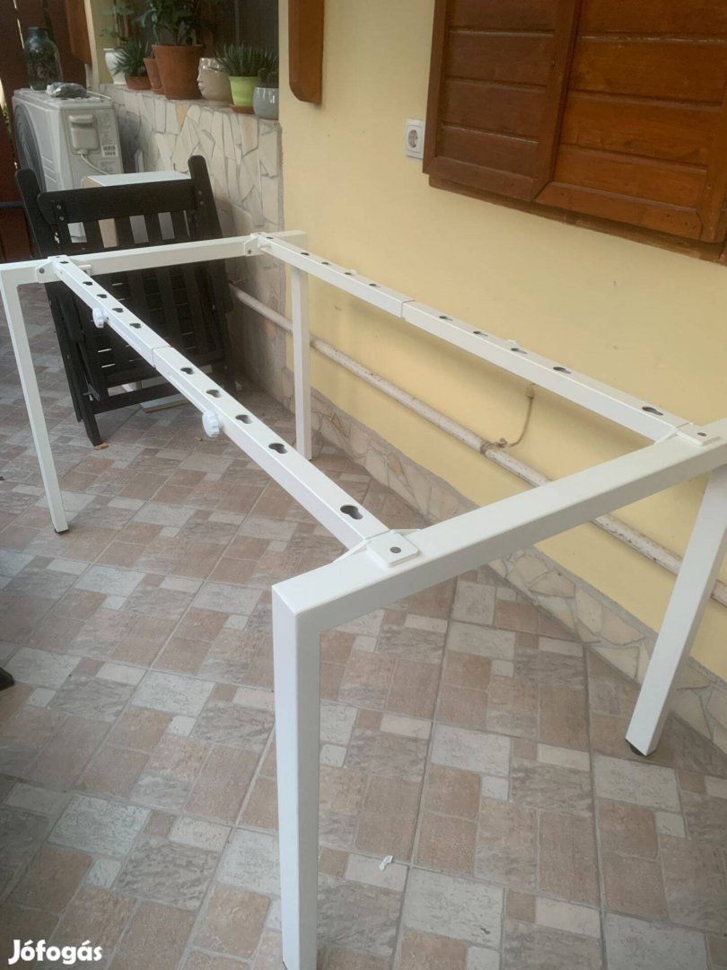 Bővíthető easydesk Paperflow fehér, fém Asztalkeret 140-160-180 cm