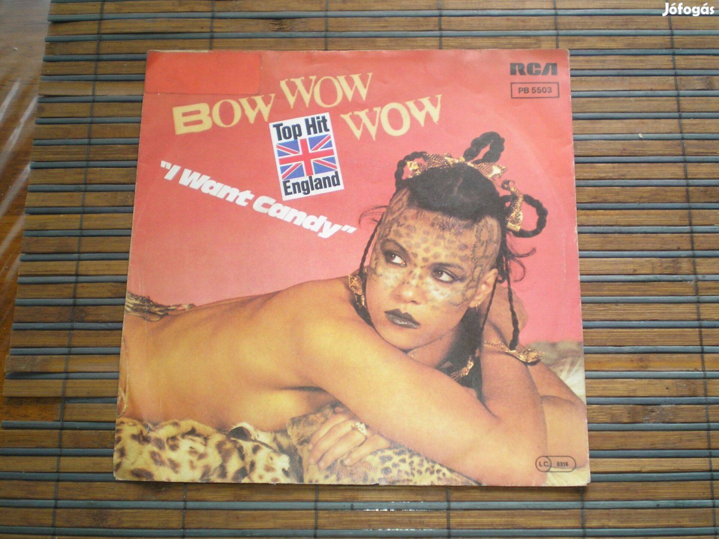 Bow Wow Wow - I Want Candy bakelit kislemez 1981