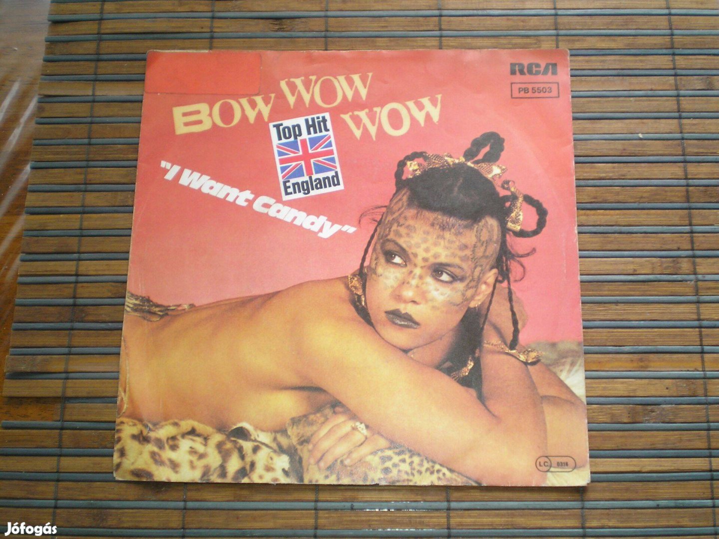 Bow Wow Wow - I Want Candy bakelit kislemez 1981