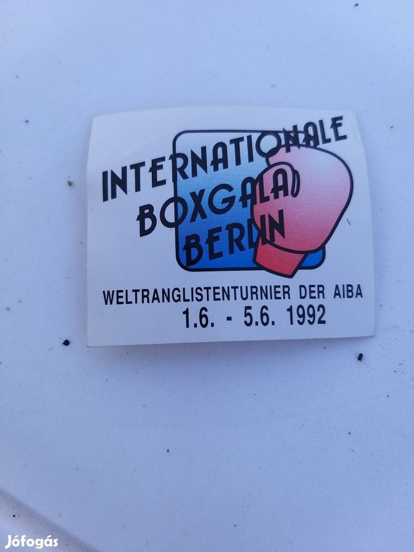 Box ,sport, matrica 1992