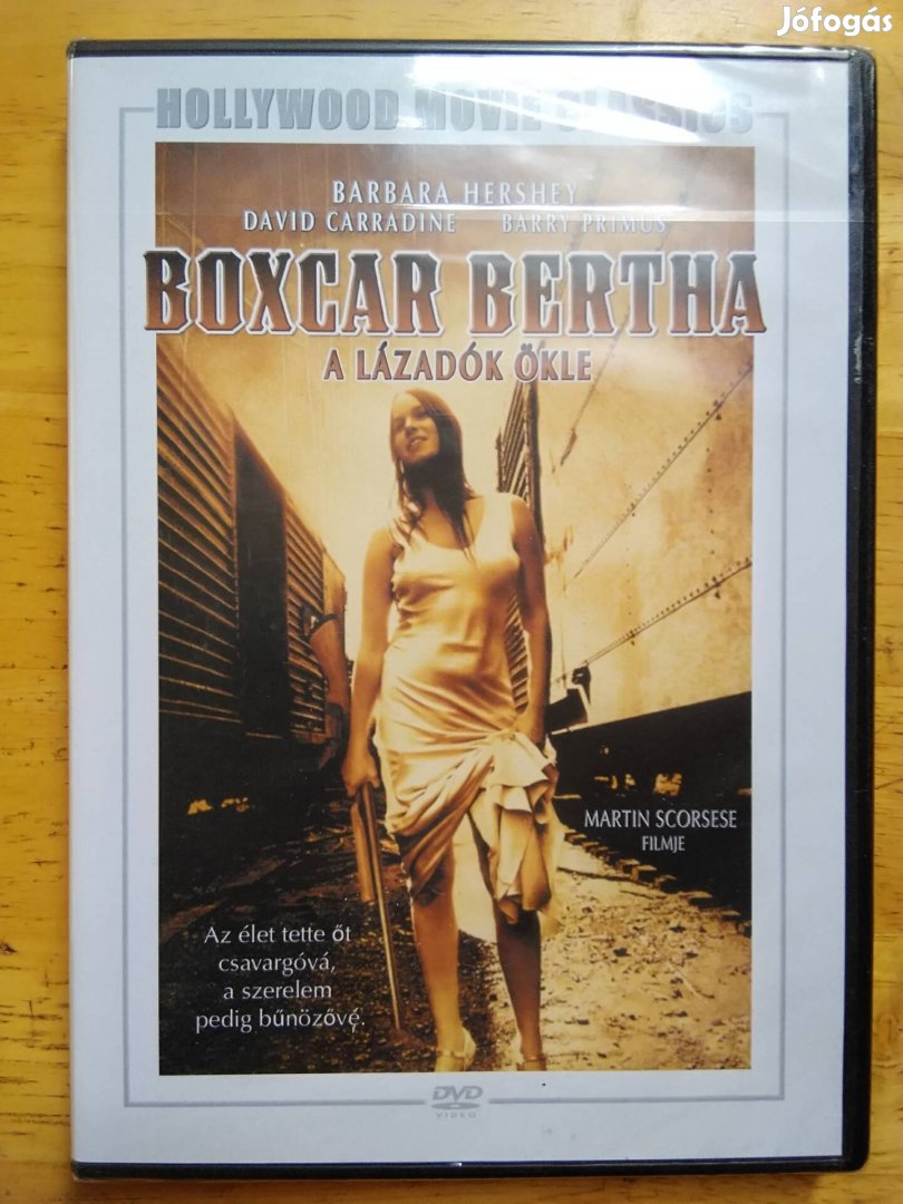 Boxcar Bertha a lázadók ökle dvd Martin Scorsese Új 