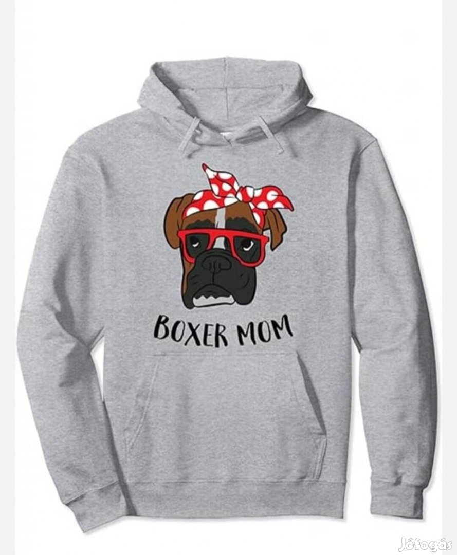 Boxer kutya női felső. Új. M-es