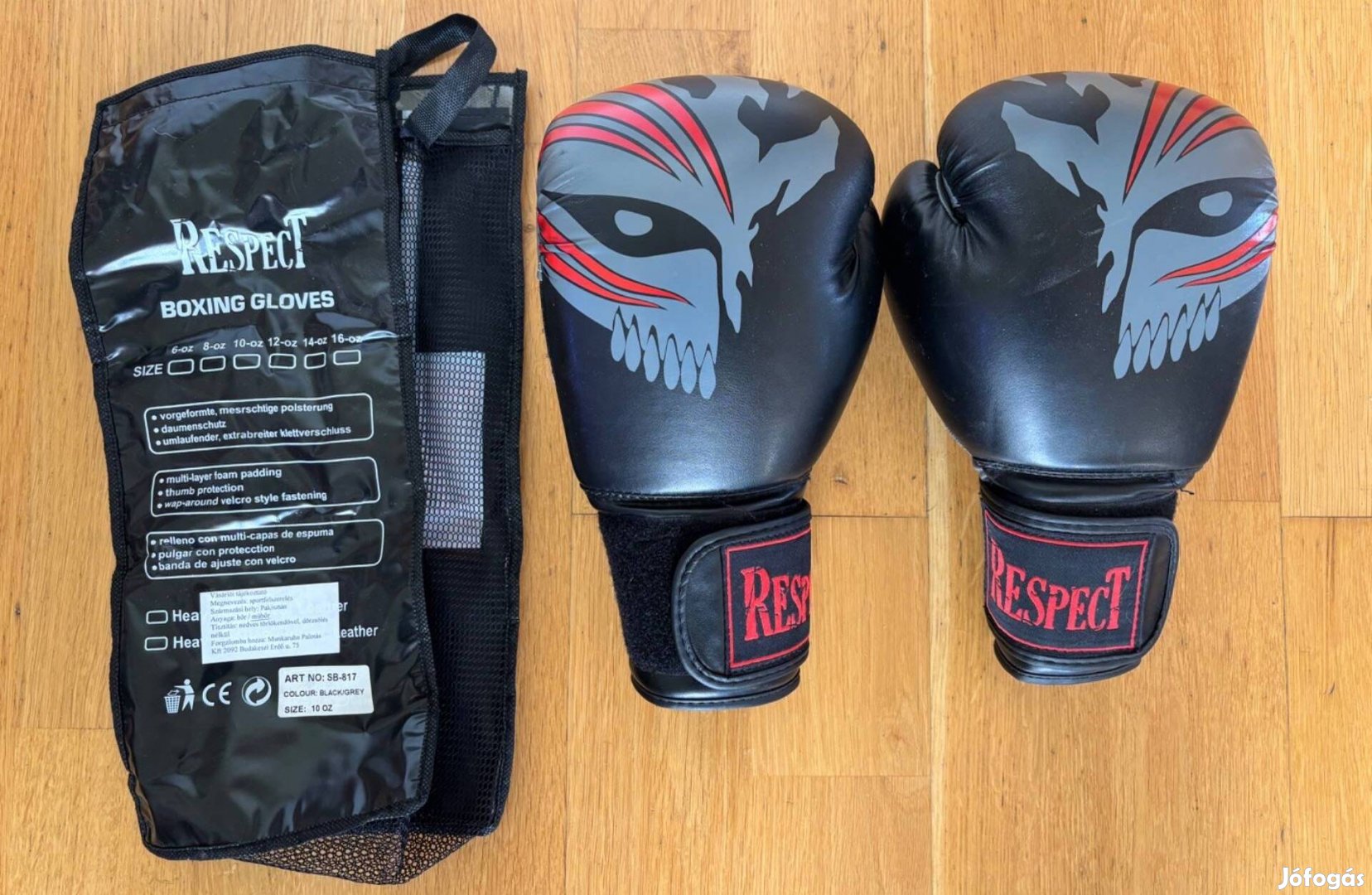 Boxkesztyű 10 OZ Respect