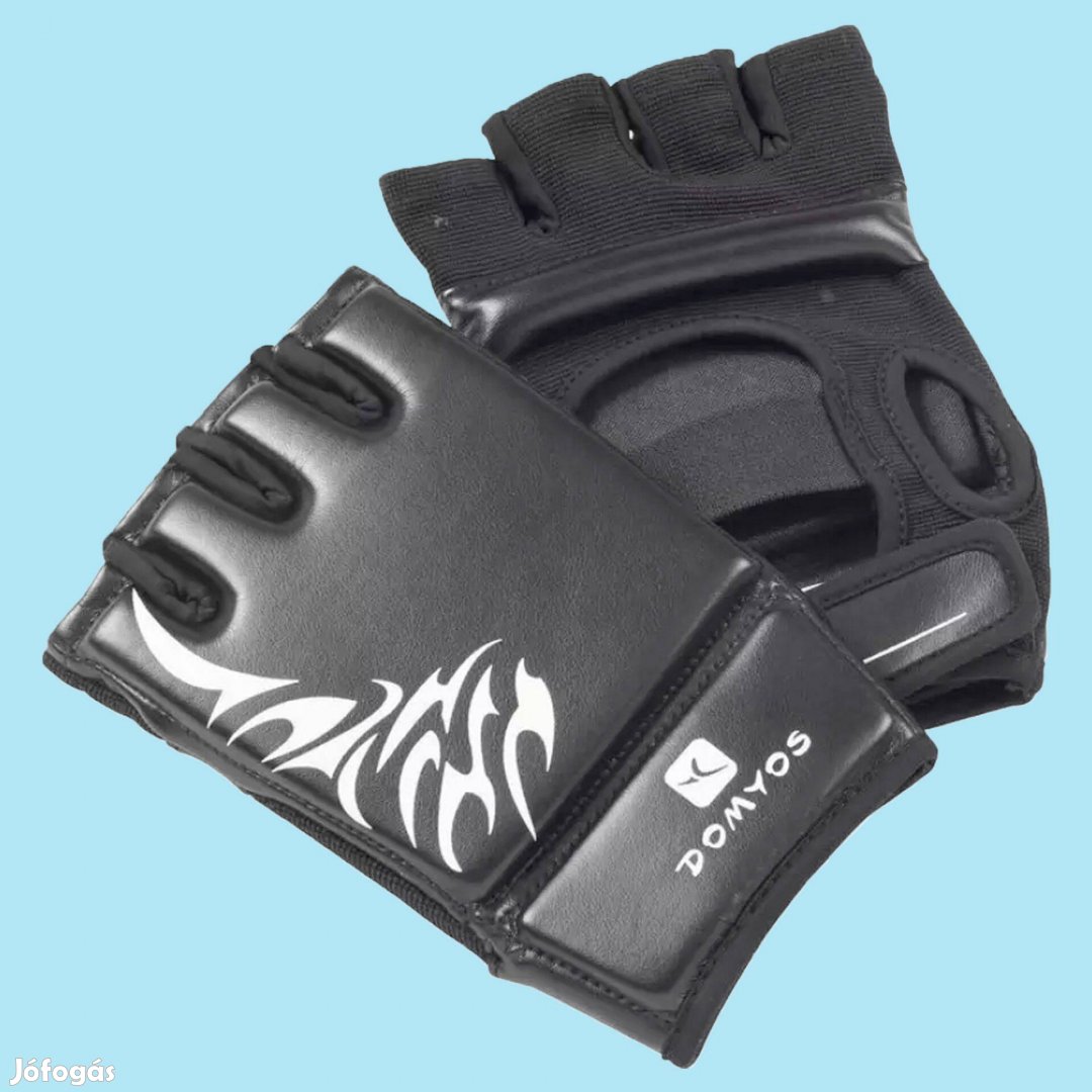 Boxkesztyű Domyos Oxylane GDC 290 ujjatlan, fekete, unisex
