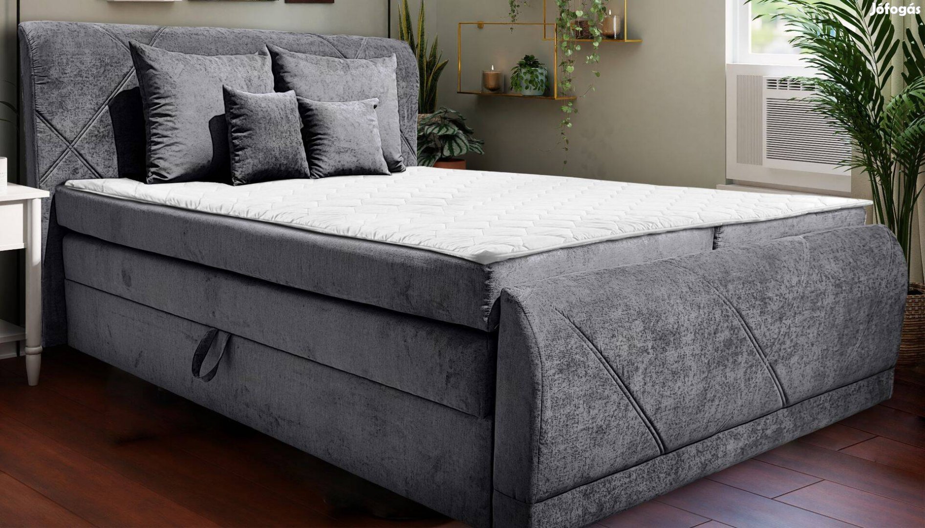 Boxspring ágy új 160cmX200cm