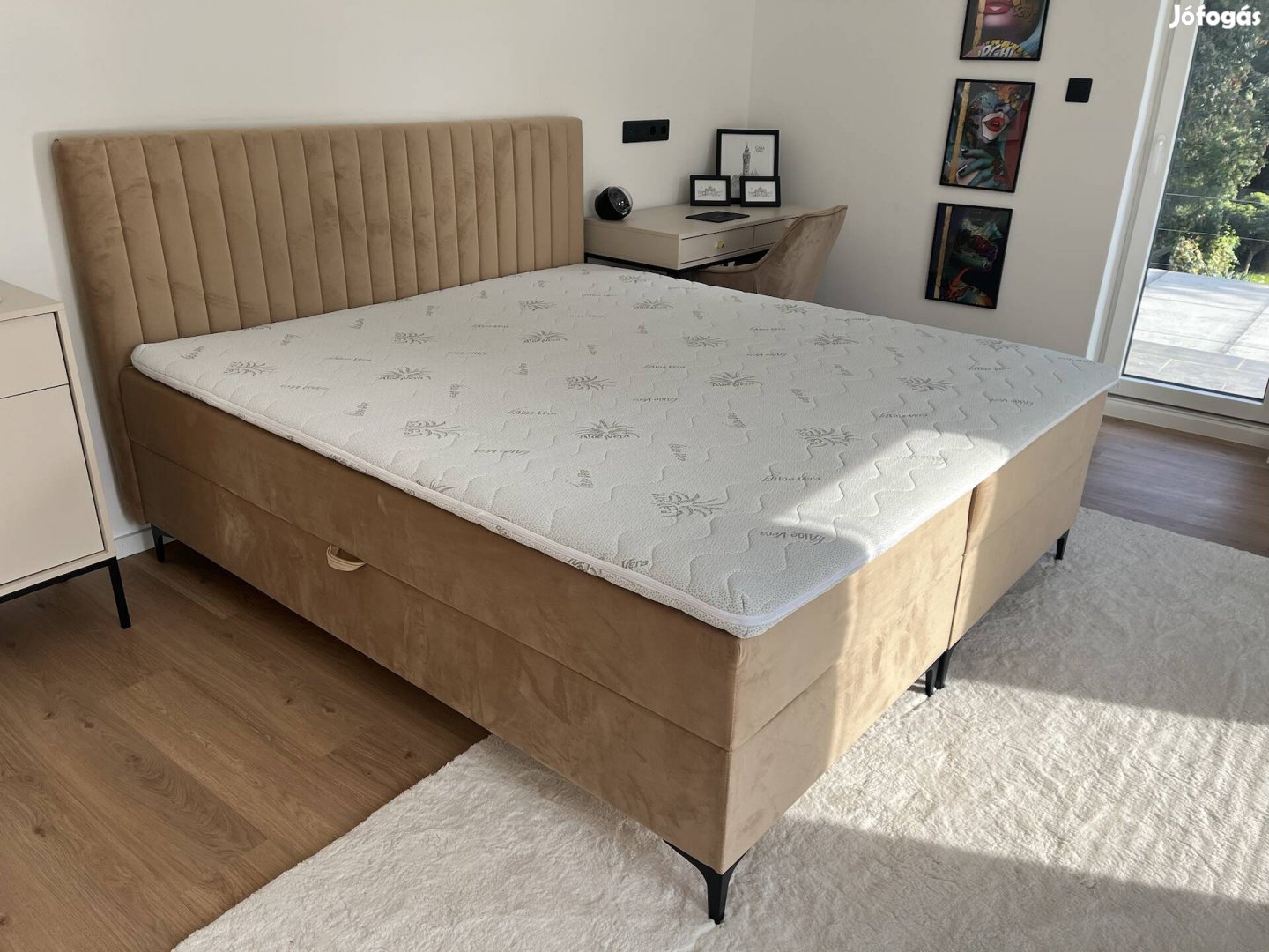 Boxspring franciaágy