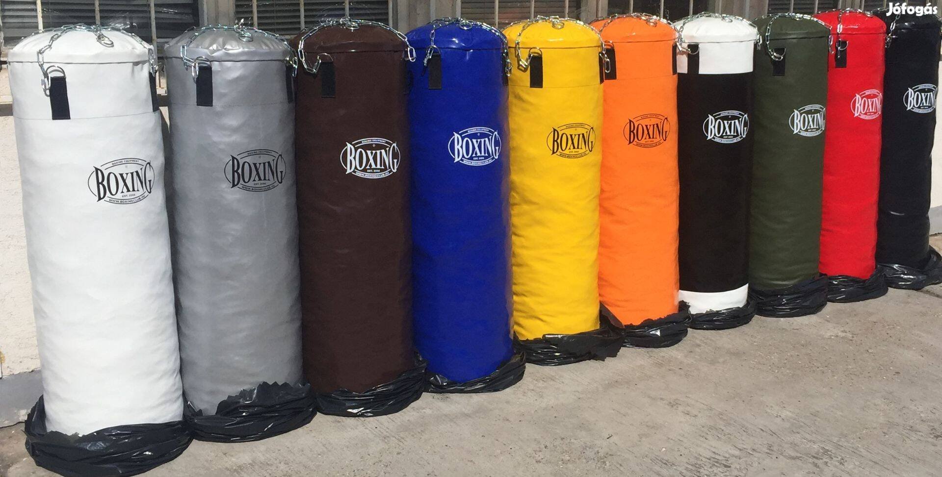 Boxzsák, ajándék kesztyűvel, hazai gyártás