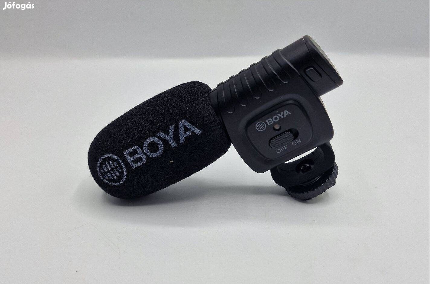 Boya BY-BM3011 cardoid kompakt puskamikrofon, használt