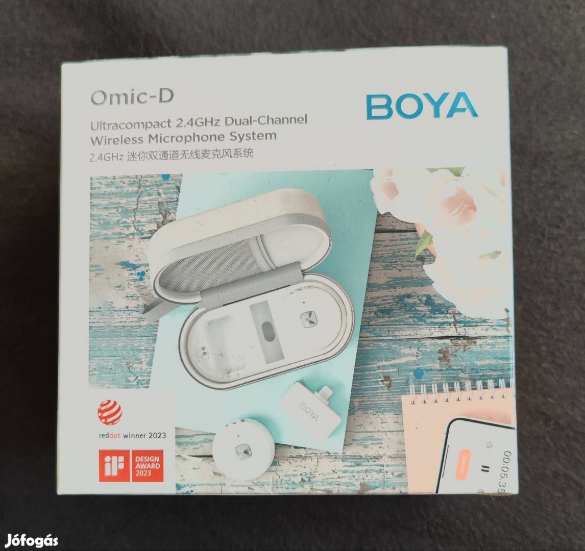Boya Omic-D Ultracompact 2.4GHz Wireless Microphone System