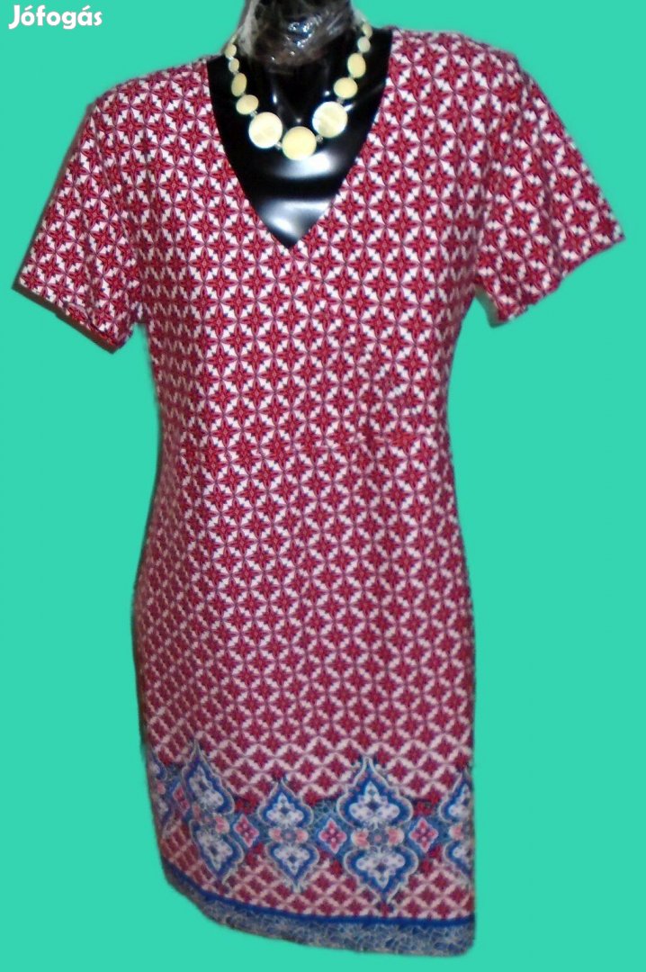 Boysen's moletti csodás motívumos karcsúsító ruha címkés! XL