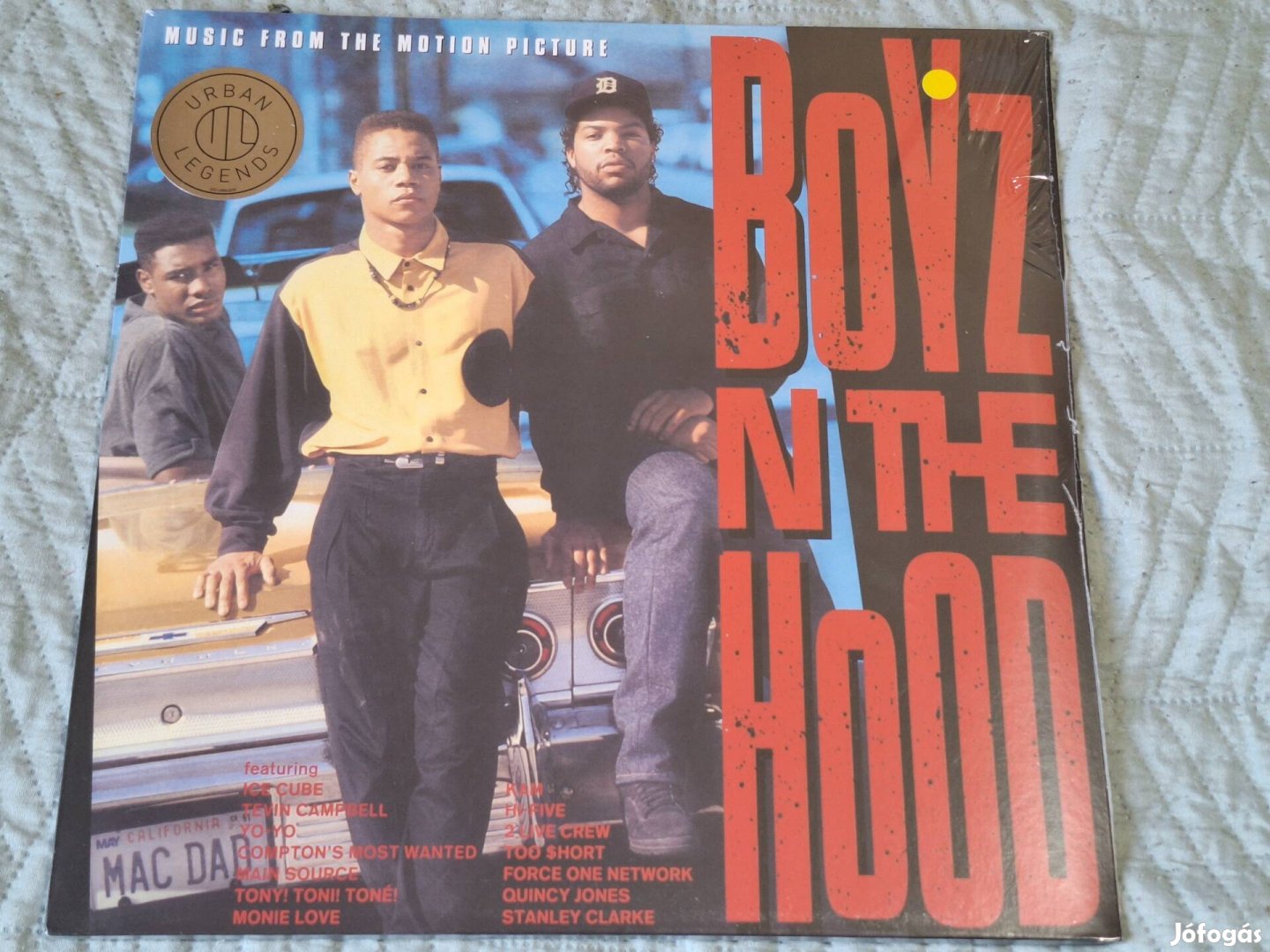 Boyz n The Hood filmzene LP lemez új bontatlan 