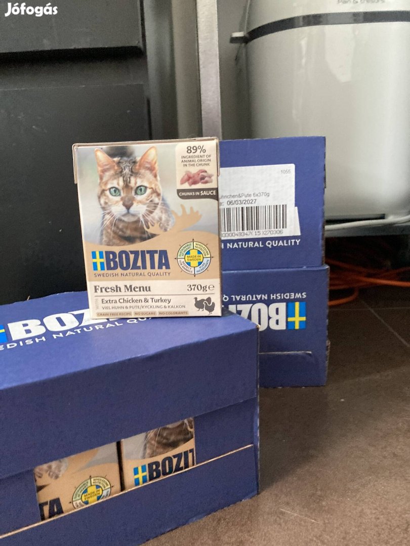 Bozita szószos csirkés nedves macska eledel