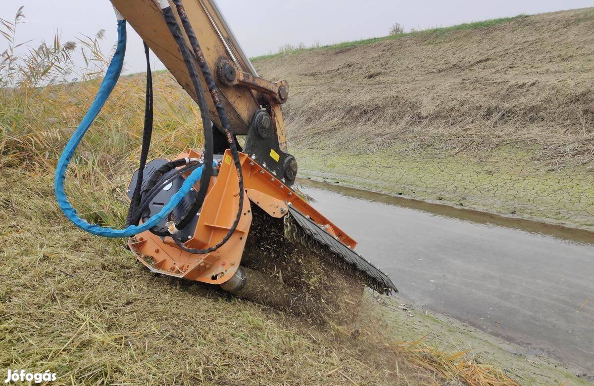Bozótirtó, szárzúzó, mulcsozó adapterek munkagépre