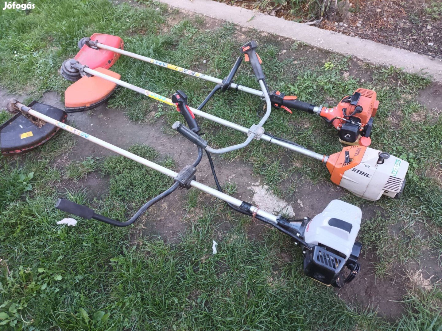 Bozotvágó 3db bozotvágó megkímélt