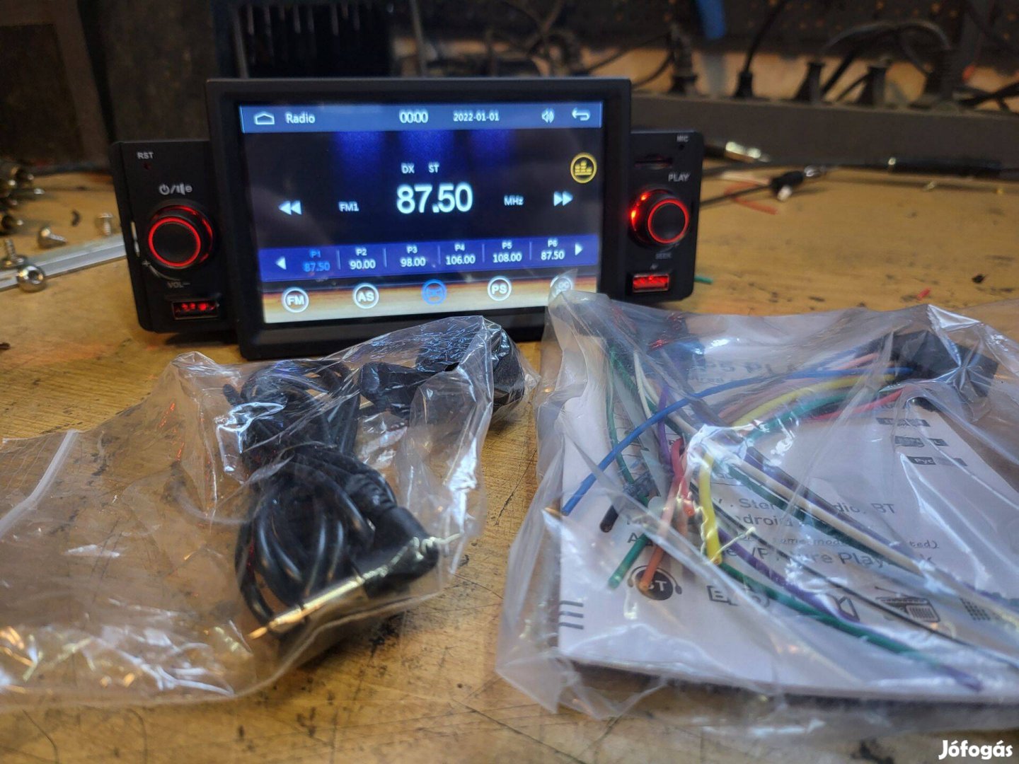 Bqcc 1din 5coll mp5 fejegység