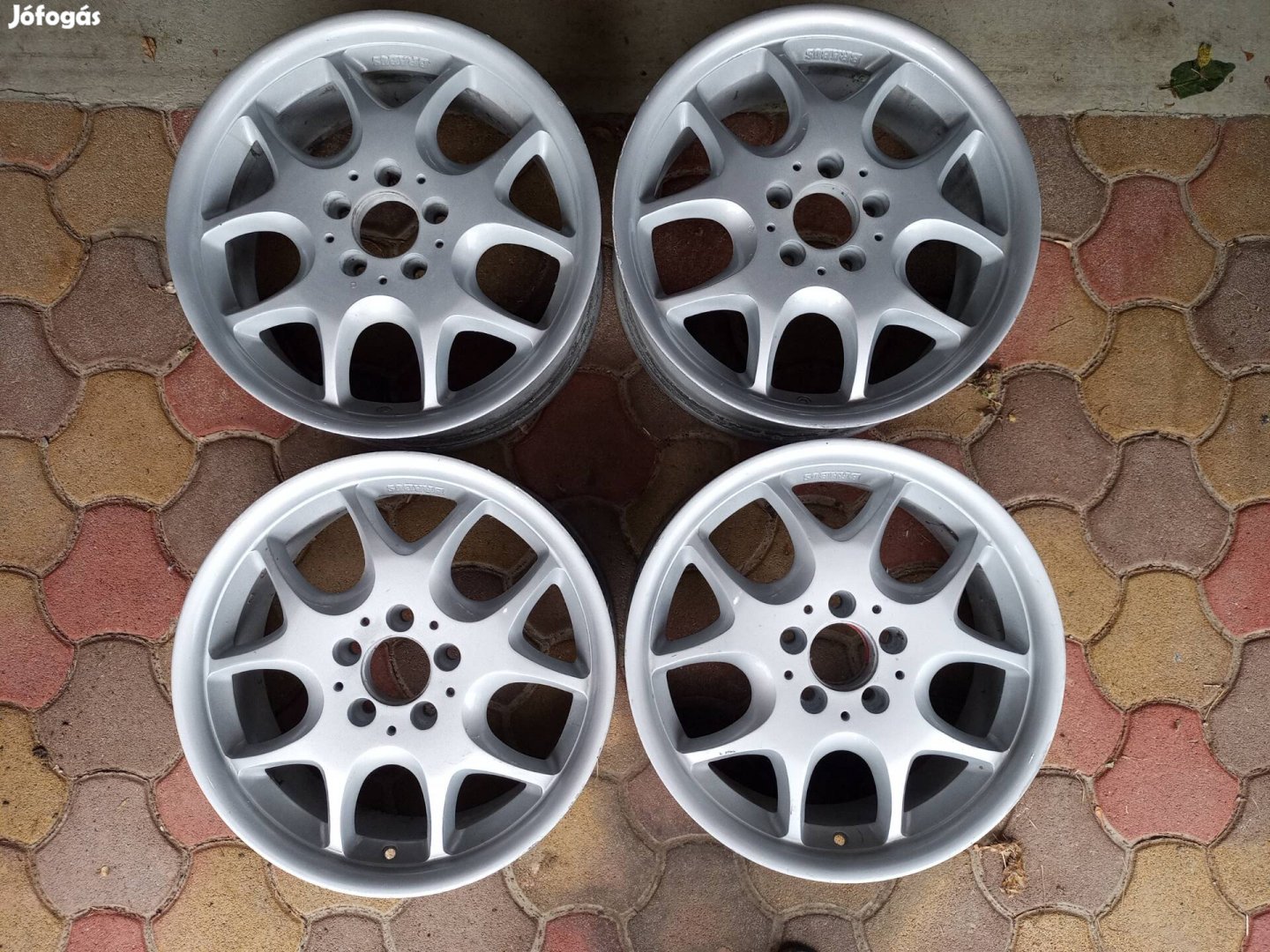 Brabus 7,25X17 Mercedes Merci alufelni szett W168 W124 W201