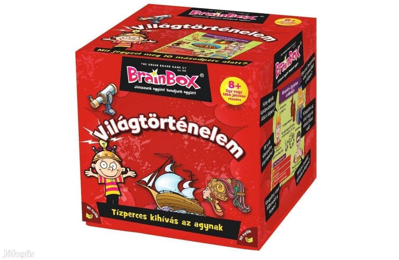 Brain Box Világtörténelem társasjáték