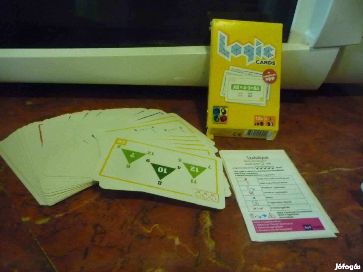 Brain Games Logic cards sárga logikai kártyajáték 2014 12+