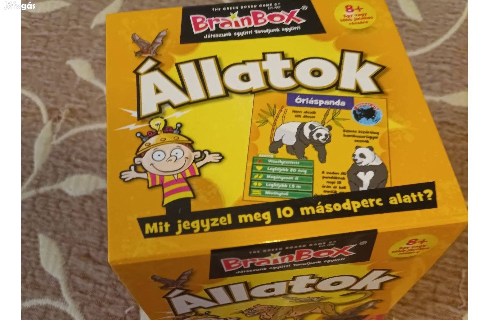 Brainbox Állatok memóriafejlesztő játék