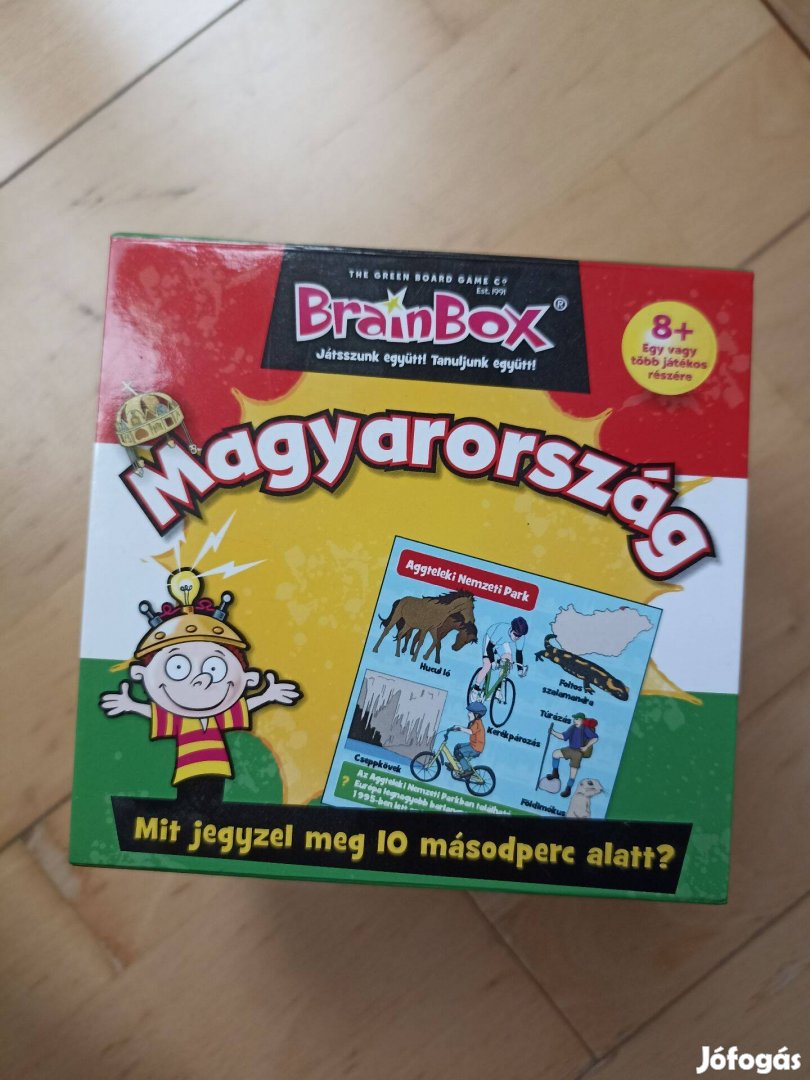 Brainbox Magyarország társasjáték - keveset használt állapotban