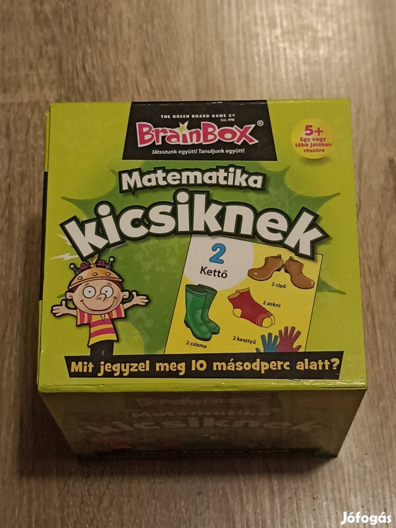 Brainbox Matematika kicsiknek - újszerű állapotban