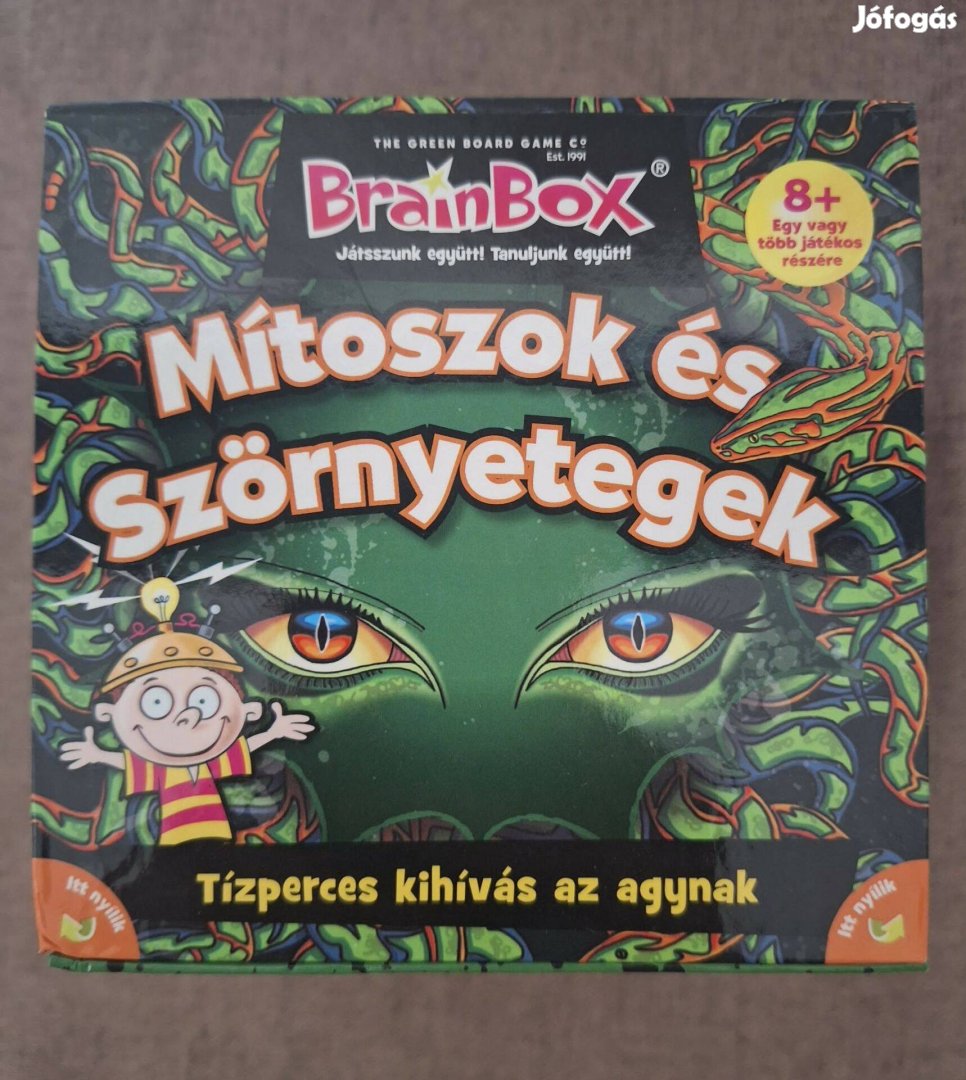 Brainbox Mítoszok és Szörnyetegek társasjáték