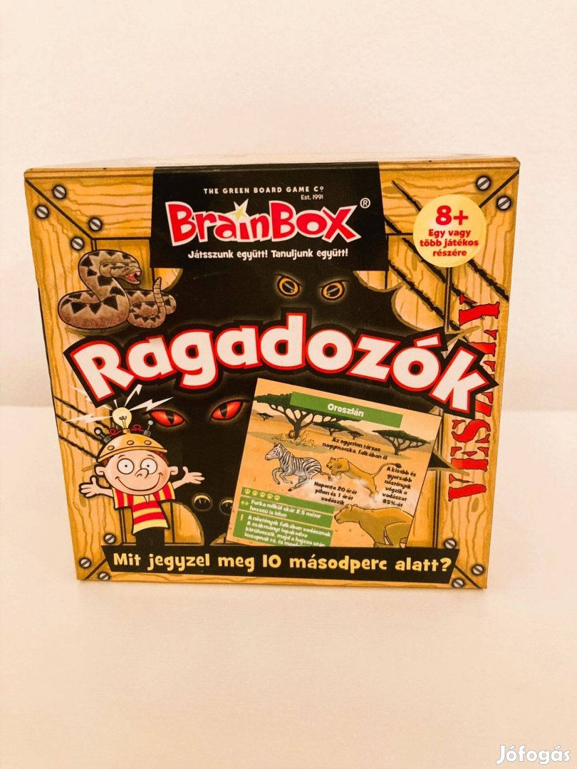 Brainbox Ragadozók játék eladó