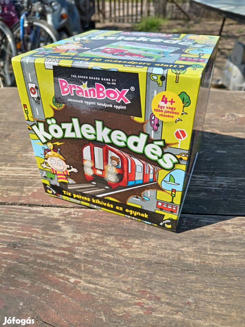 Brainbox közlekedés készségfejlesztő kártyajáték