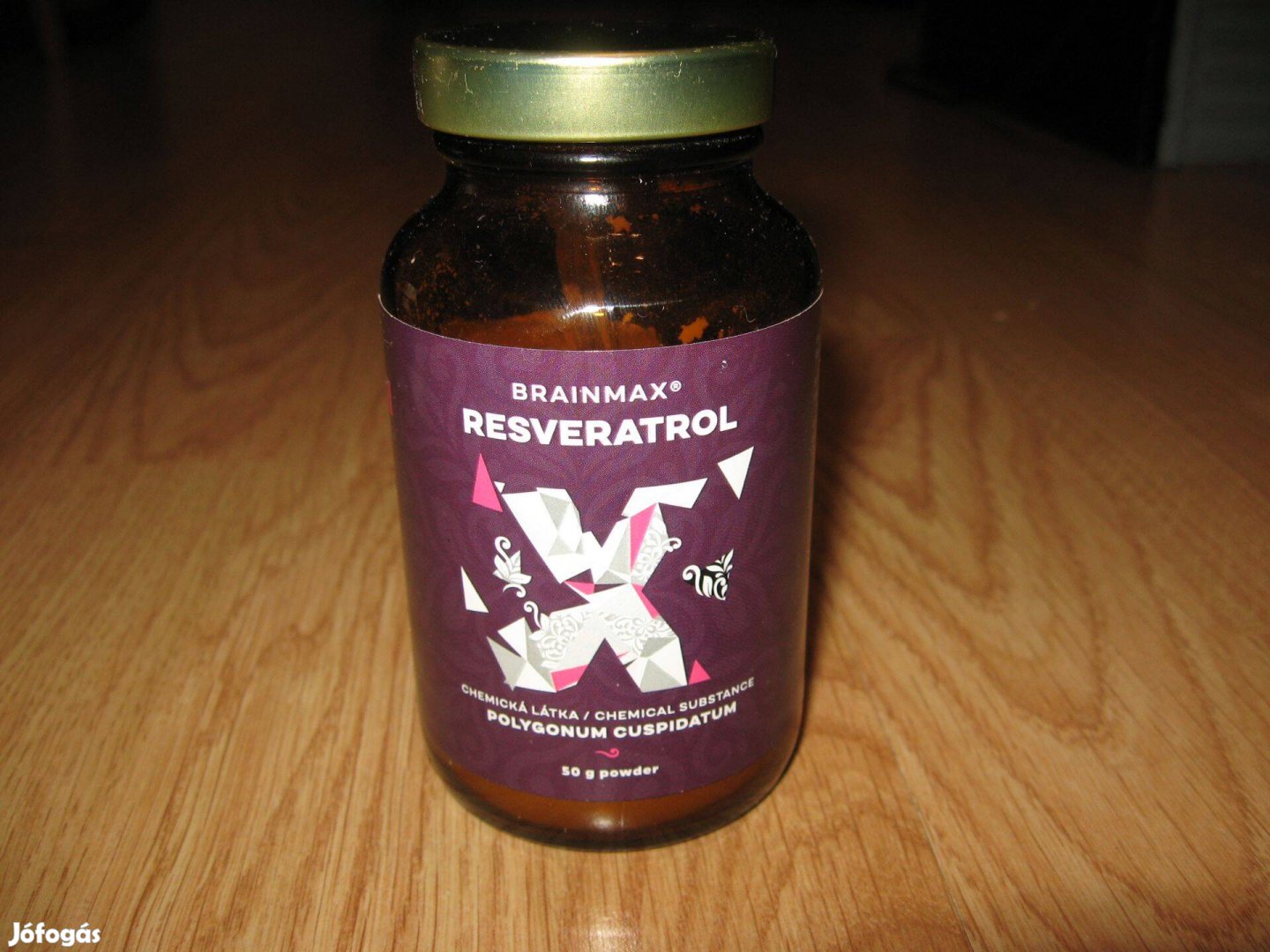 Brainmax Resveratrol Rezveratrol 50g por flavonoid polifenol gyökfogó