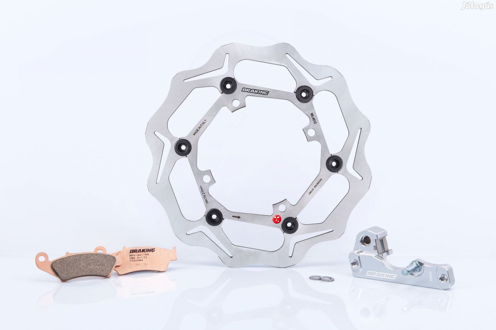 Braking OKWL14 fékszett hullámos úszó féktárcsa 270 mm fékbetéttel és