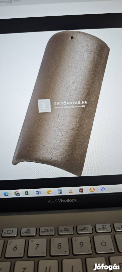 Bramac római kúpcserép eladó barna színben