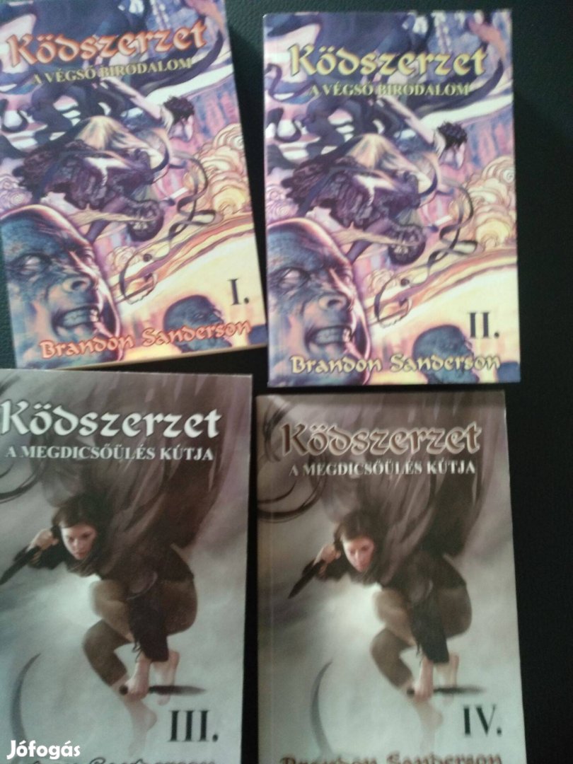 Brandon Sanderson : Ködszerzet 1-4