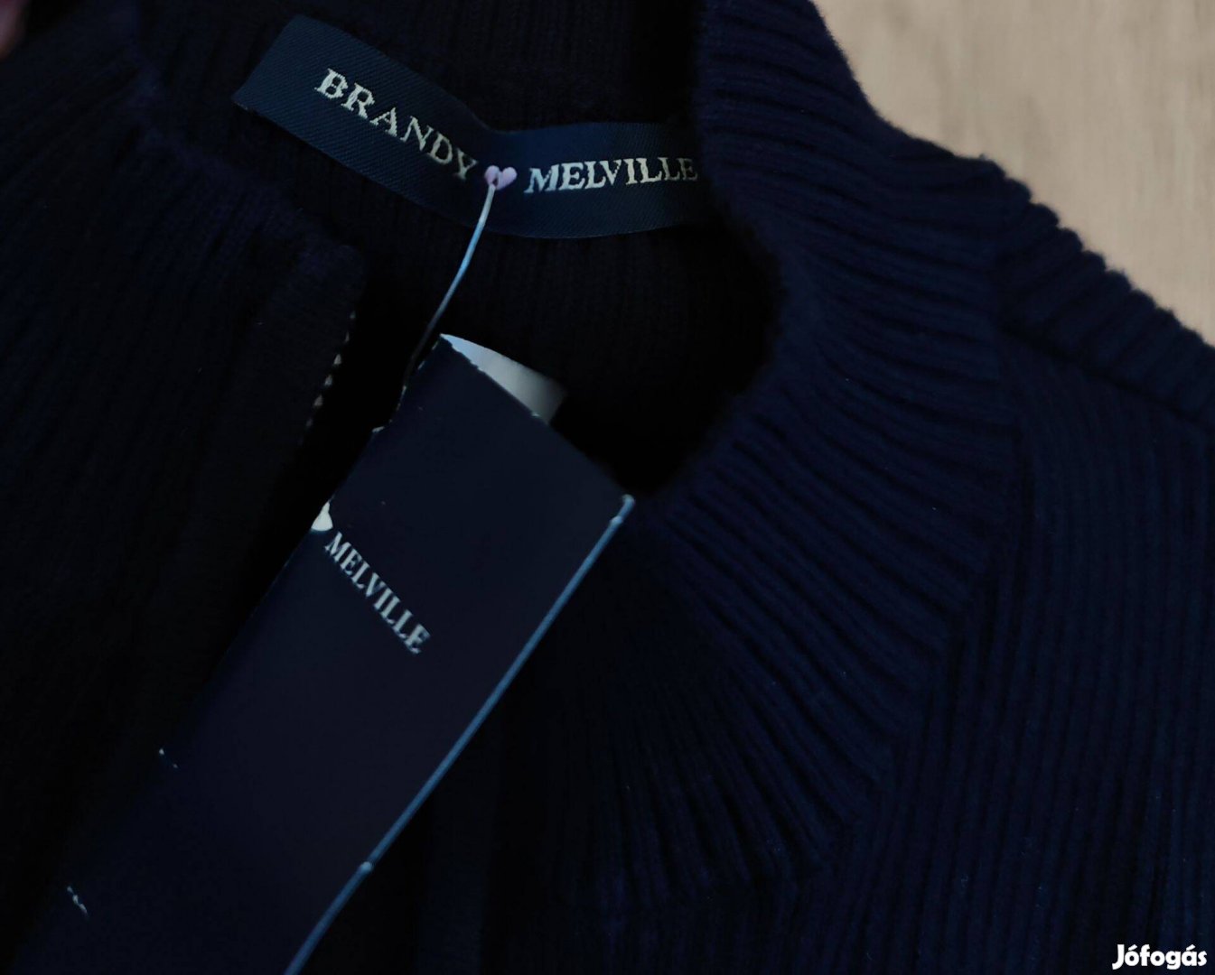 Brandy Melville sötétkék női kardigán S