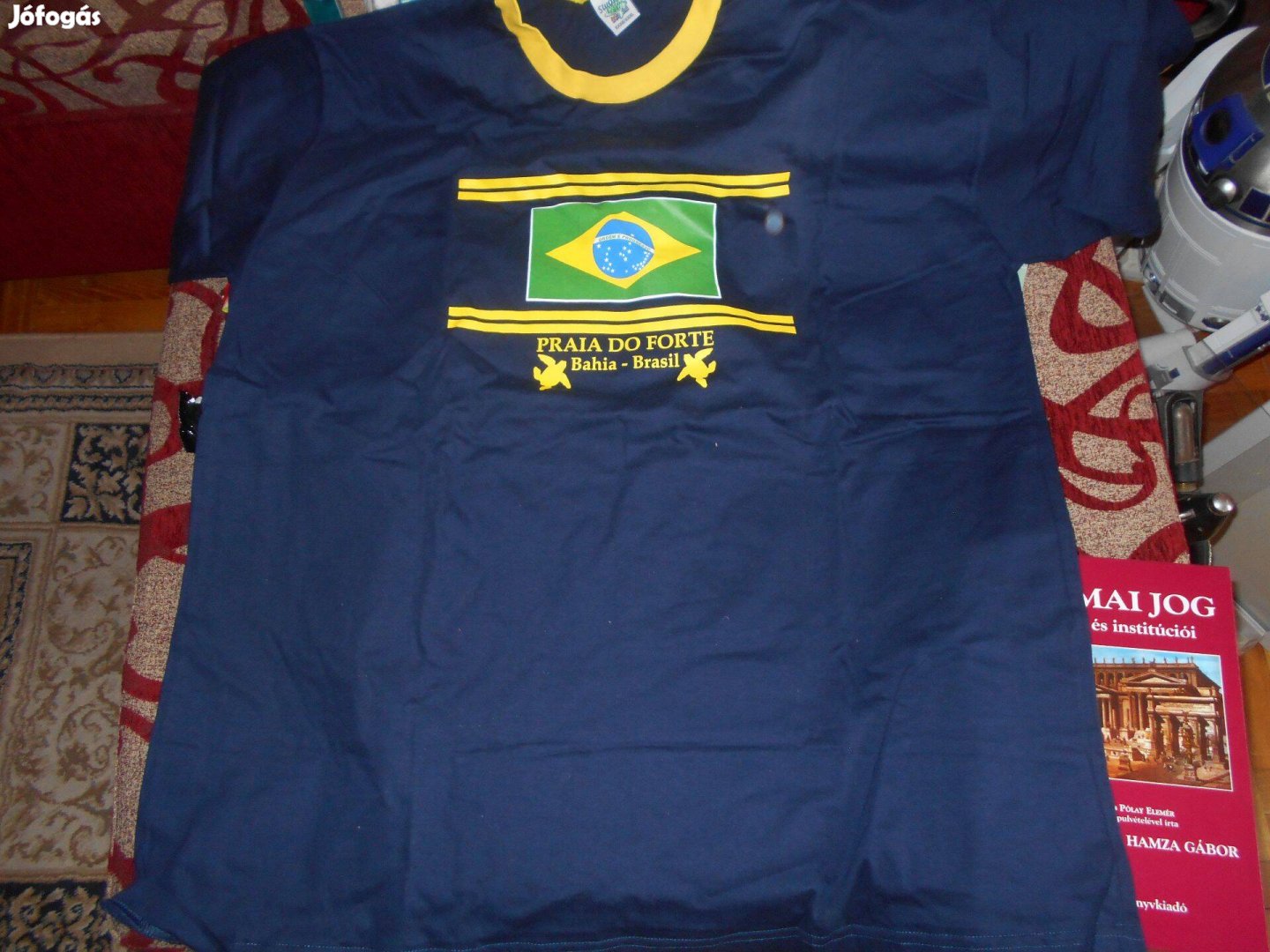Brasil kék színű poló
