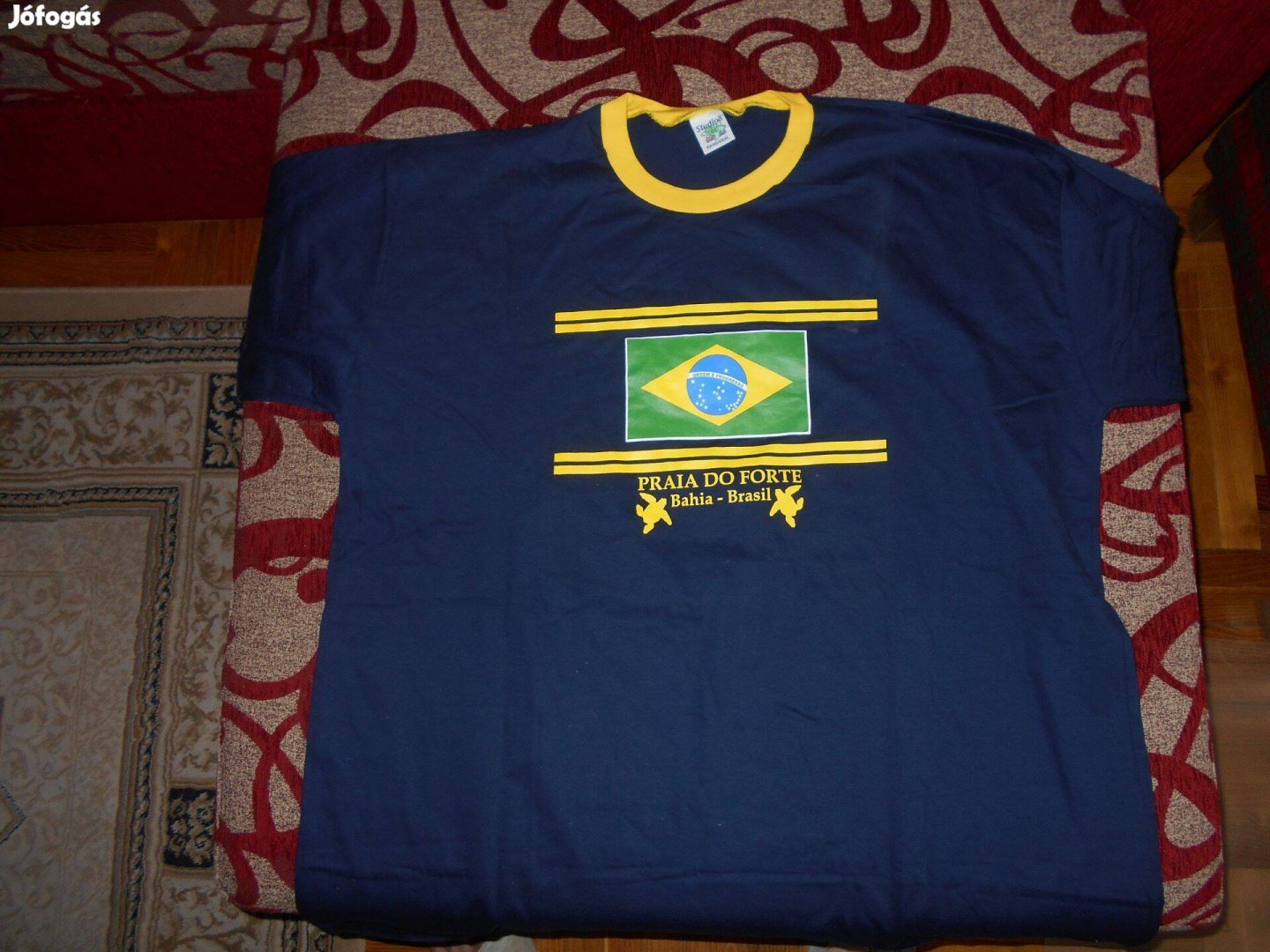 Brasil póló kék színben
