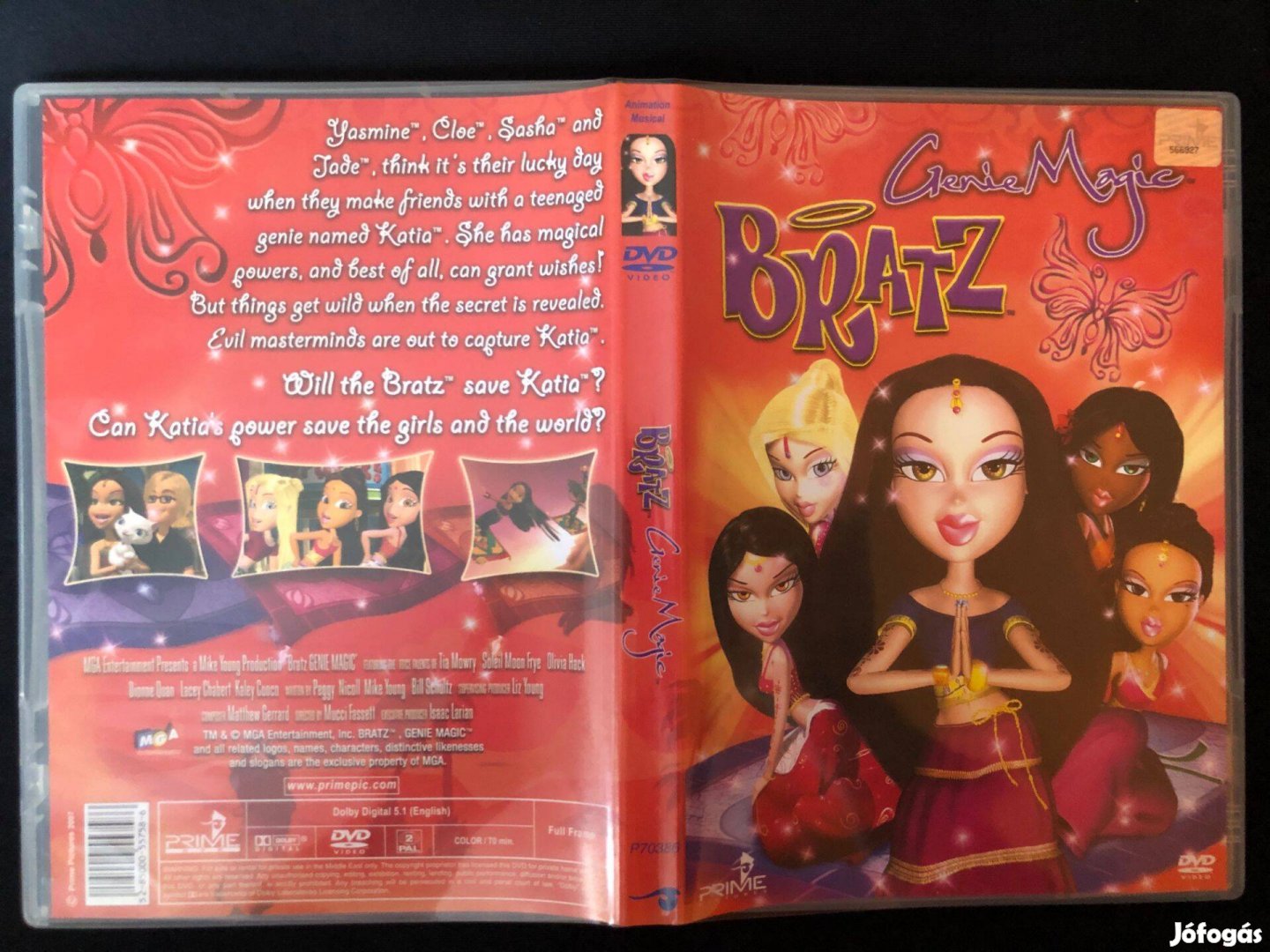 Bratz DVD Genie Magic (karcmentes)