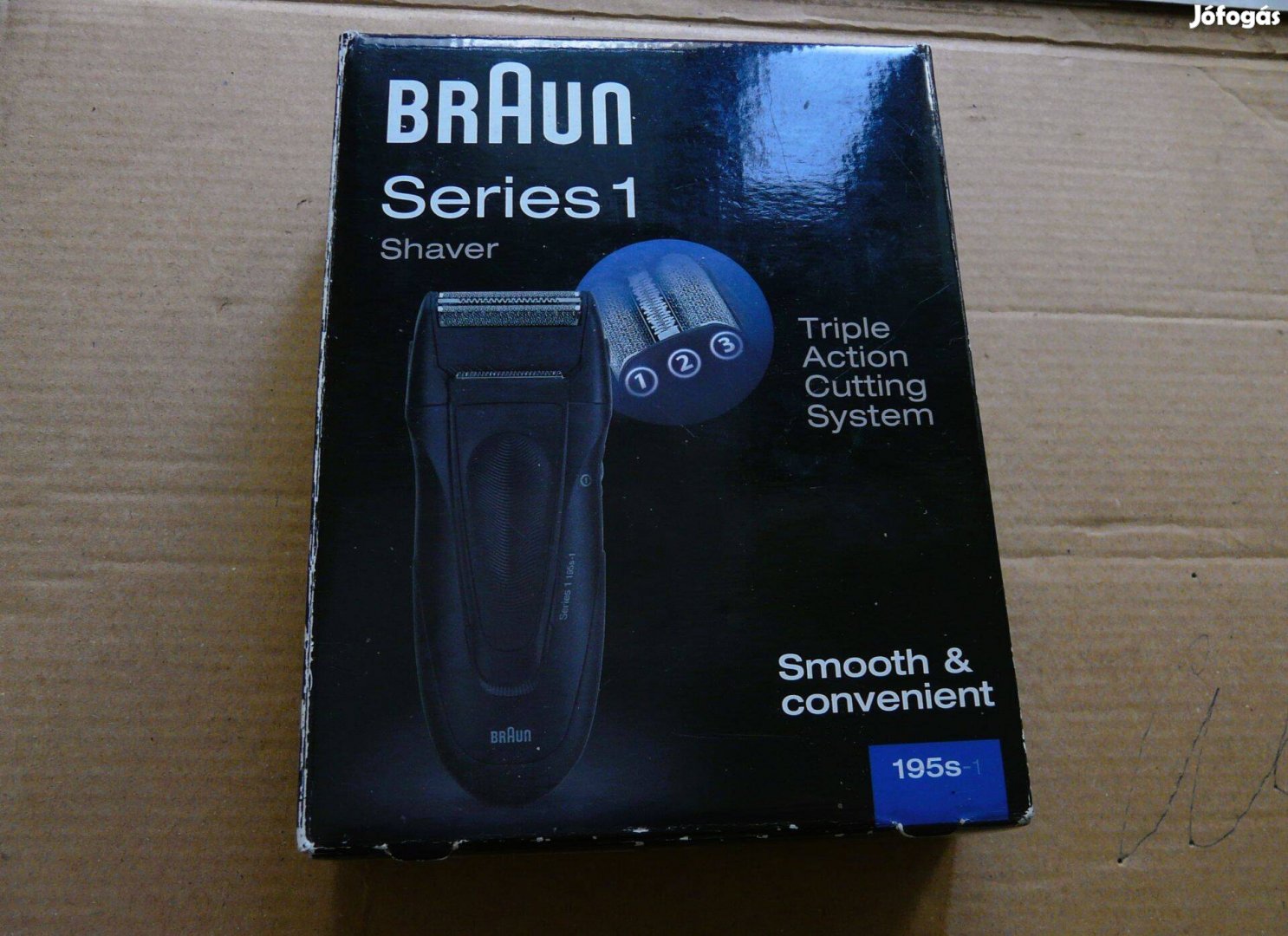 Braun 195S hárompengés trimmelős villanyborotva eladó