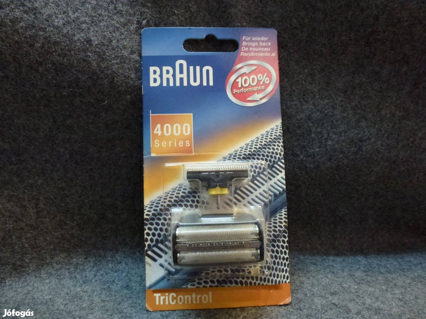 Braun 4000 borotva szita,kés