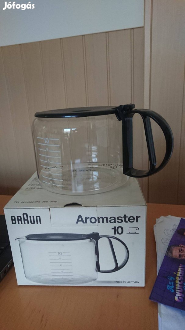 Braun Aromaster Classic KFK 10 Kávéfőző edény Új