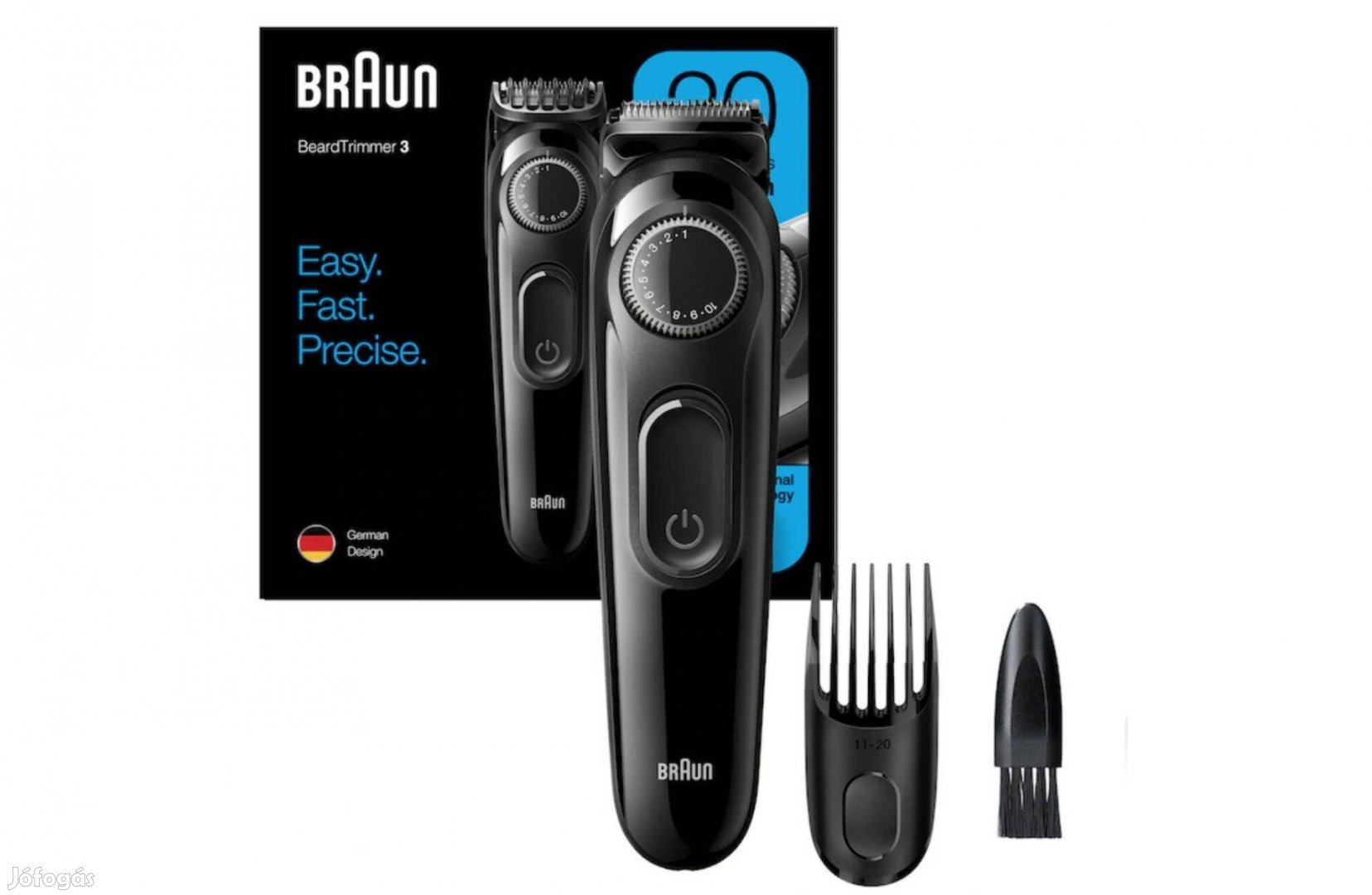 Braun BT3222 Szakáll- és hajvágóbt3222 Szakáll- és hajvágó, új